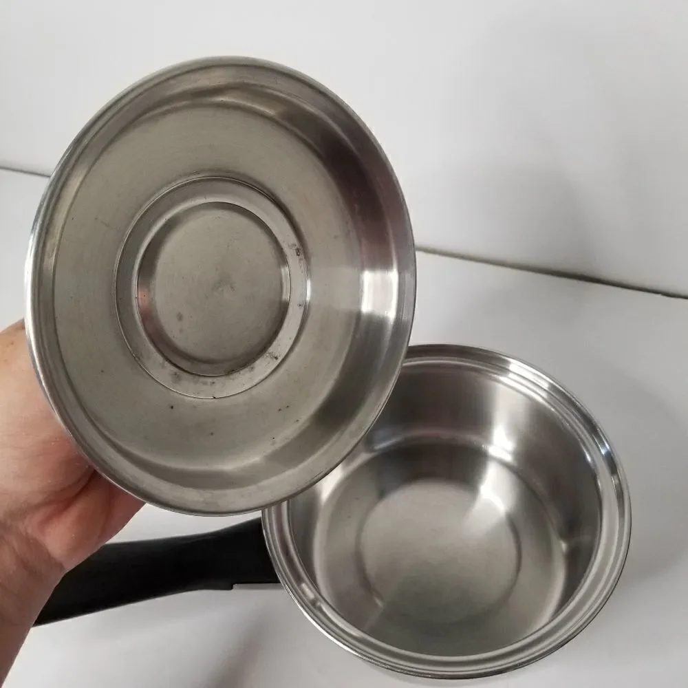 Vintage stainless steel sauce pan